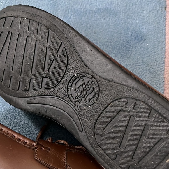 Men’s Dr. Zen Size 12 Brown Tie Shoes. Never worn - Picture 4 of 5